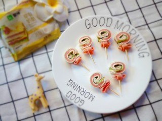 11、棒棒糖三明治,孩子喜欢的不得了。