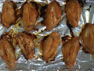 5、新奥尔良烤翅（烤箱版）,出炉。