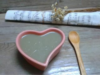 8、棉花天抹茶布丁,如图。成品