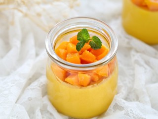 14、芒果布丁,一款美味Q弹的芒果布丁就做好了，夏季必备甜品哦！