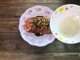 13、不一般的凉拌莲藕,撒上白芝麻