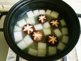 11、一排两吃(糖醋排骨、冬瓜排骨汤),一锅靓汤,看着就很美。再炖上十分钟就ok啦。在有朋友要问啦,你还什么也没放呢?别急,等到快出锅的时候加一点点盐,加一点点鸡精,撒上葱花就很美味啦。????