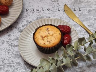 12、核桃红枣蛋糕,成品