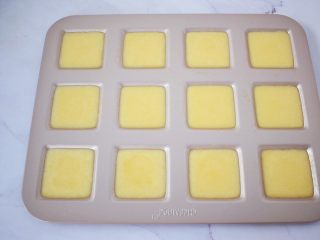 10、原味费南雪,挤入学厨金色12连不沾正方形费南雪模具 