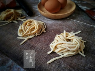 15、手擀面,成品。