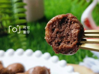 12、#做妈妈的拿手菜#可可颗粒蛋仔,下午茶喽～看～开吃了呦～