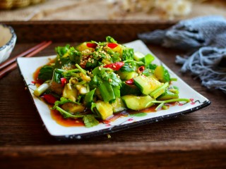 17、凉拌黄瓜,成品图