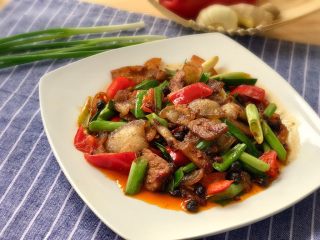 19、豆豉回锅肉,是不是看着很有食欲呢