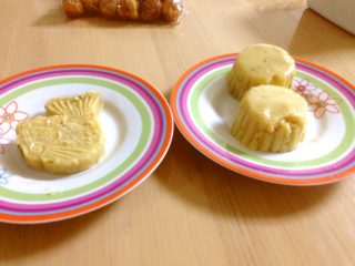 5、豌豆黄,昨晚做的，早上就可以吃啦。