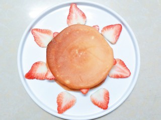 25、香橙草莓奶油松饼,再放上第二块松饼！