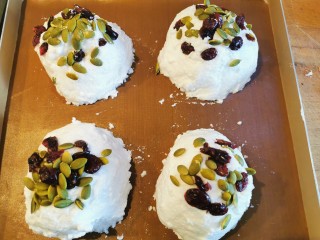 11、空气舒芙蕾~消耗蛋白的好方法,撒上干果蔓越莓