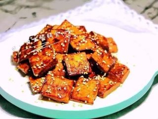 9、蜜汁豆干,恩恩恩，味道浓郁，甜甜咸咸好滋味~~~