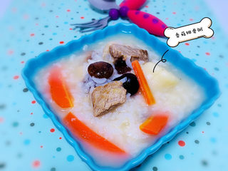 23、香菇排骨粥,味道鲜美的香菇排骨粥！