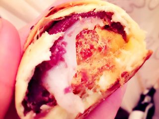 22、麻薯肉松蛋黄酥——详细版,再来一张，很美味！祝大家成品成功哦！