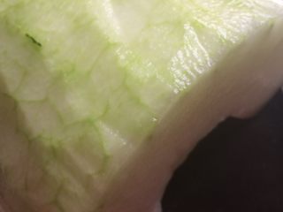 1、水晶冬瓜卷,大冬瓜去皮