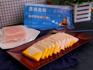 16、南极磷虾蒸虾糕,成品