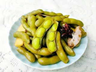 16、五香毛豆,很好吃哦