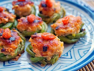 16、肉末酿豆角,再看