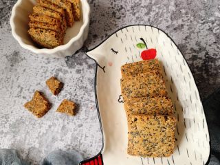 12、黑白芝麻酥块,满屋飘香啊