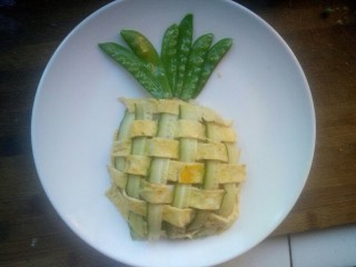 12、创意菠萝饭,成品。