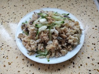 11、蒸茄子,可以加入喜欢的作料调味