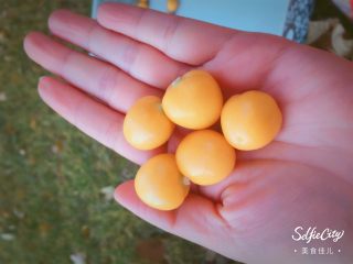 1、萌蜜小黄果的情调@@自制菇娘果酱,看，这个呢，就是菇娘，这是她脱了衣服的样子。