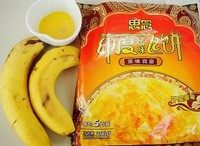 1、香蕉派,香蕉去皮切小碎块，鸡蛋打撒备用