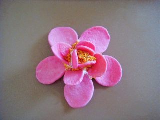 14、出水芙蓉饼干,花心处挤上点棉花糖，撒上干桂花。