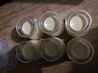 6、椰奶布丁,静置后灌入布丁瓶，凉后放入冰箱