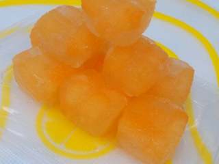 7、蜜瓜遇上冰,成品