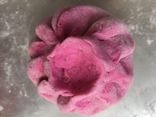 18、三彩豆沙包～附豆沙馅制作,红色豆包同样步骤。