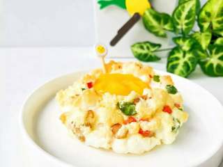 5、宝宝辅食：玩转鸡蛋系列之—颜值爆表，加强版火烧云,萌萌哒