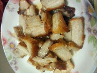 6、烤无皮五花肉,切片