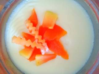 8、双皮奶,再摆上自己喜欢的东西