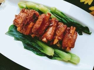 17、可以让你吮指的糖醋排骨,成品图