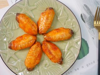 15、奥尔良烤鸡翅,成品图