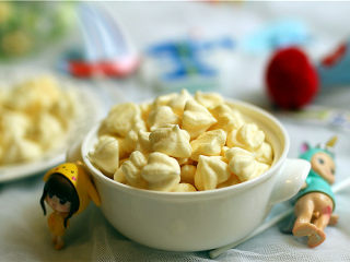 16、酸奶溶豆,成品入口即化奶香浓郁