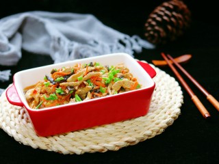 15、鱼香肉丝,成品图