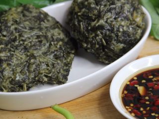 13、红薯叶窝窝头（80、90后童年美食）,开吃吧，童年美食