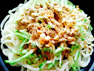 12、麻酱面,成品