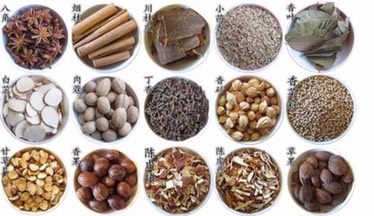 2、清炖排骨，妈妈的味道（二）,准备好的调料。（以前的图片，有几种在上面，对号入座）