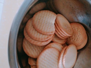 1、芒果慕斯盒,称量消化饼干