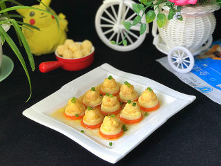 17、磷虾仁玉子豆腐#宝宝辅食#,颜色靓丽、鲜嫩美味,还很营养哟