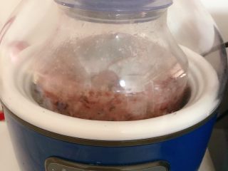 11、紫米酒酿,调到酒酿那一档进行发酵