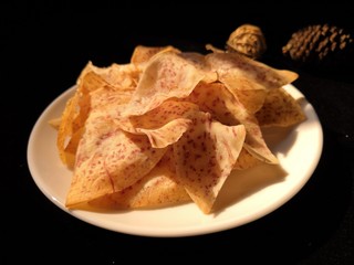 12、烤芋头片,做法是不是超级无敌的简单。