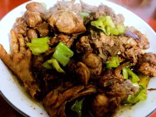 11、山东炒鸡,收汁出锅