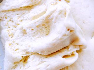 6、茴香酱肉海鲜发面包子#有个故事#,面发到这样就可以了开始包了