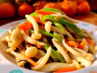 15、清炒白玉菇,搞定咯，来吃吧