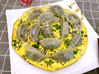 18、煎饺卧蛋,是不是看着特别美味啊