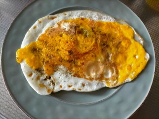 8、早餐卷饼,盛出备用